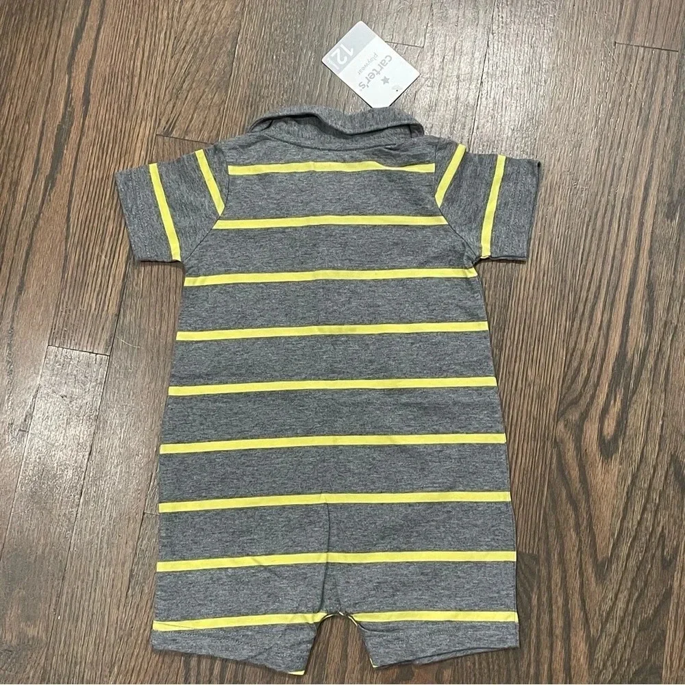 NWT Carter's 2-piece bundle Romper set baby boy size